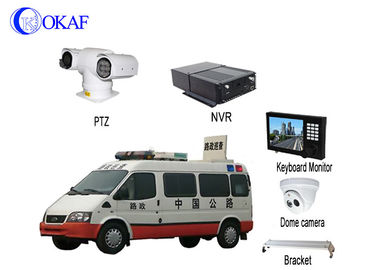 Het Systeem van de het Voertuigptz Camera van de voertuigveiligheid Anti - Schok Volledig HD 1080P Gerechtelijk Systeem