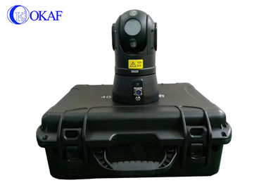 van de de Plaatsings Draagbare PTZ Camera van 4G HD het Lithiumbatterij 10000mah met Driepoot/Koffer