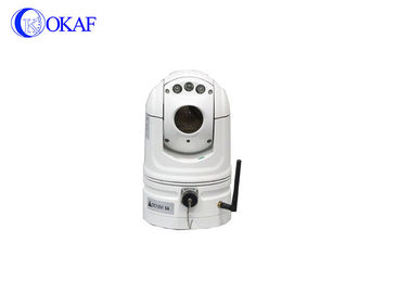 Draagbare Draadloze PTZ-Camera, de Optische zoomfuncties van de de Koepelcamera 20X van Wifi GPS PTZ