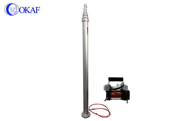 Anodisatie van aluminium pneumatische telescopische mast 4.2M 5.7M