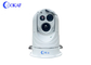 1280 * 1024 High Definition Gyro-stabilisatie 3 Ogen Long Range Thermal Imaging Laser PTZ Camera