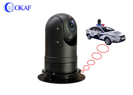 Vandal Proof Voertuig CCTV Camera auto roor gemonteerd PTZ Camera 1080P 20x optische zoom