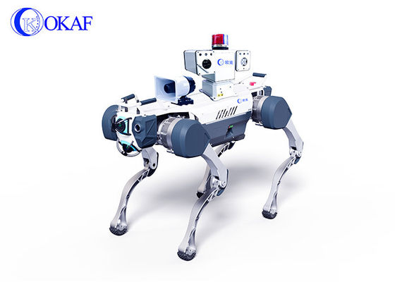 OKAF AI-bewaking Autonoom beveiligingspatrouillerobot Industrieel bewakingsrobot Hond Slimme beveiligingsrobot