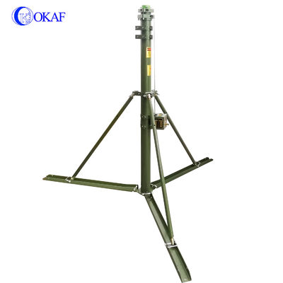 26 voet 44 pond 8M telescopische antenne mast met statief