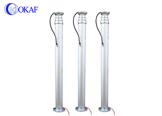Anodisatie van aluminium pneumatische telescopische mast 4.2M 5.7M