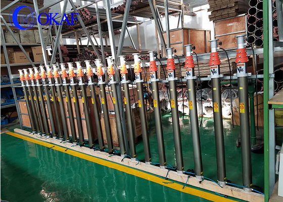 Anodisatie van aluminium pneumatische telescopische mast 4.2M 5.7M
